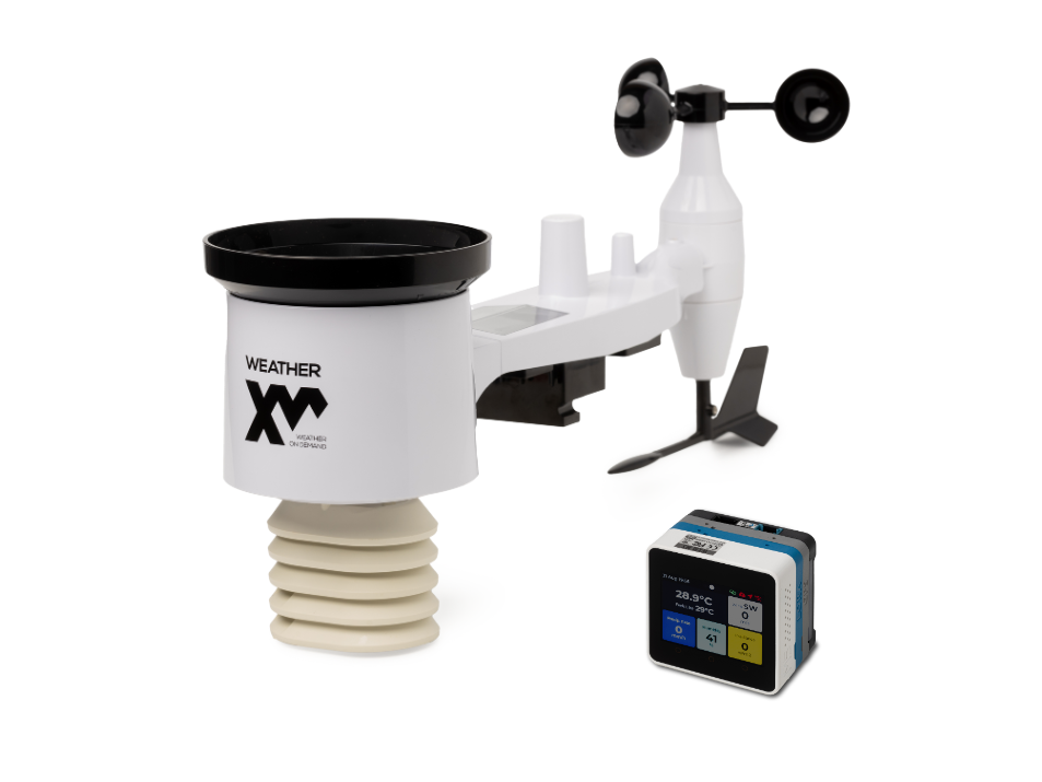 WeatherXM M5 bundle with outdoor weather station and gateway